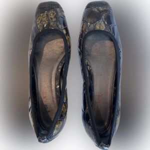 Sesto Meucci Italian Leather Women's Shoe Small Heel 6.5 M